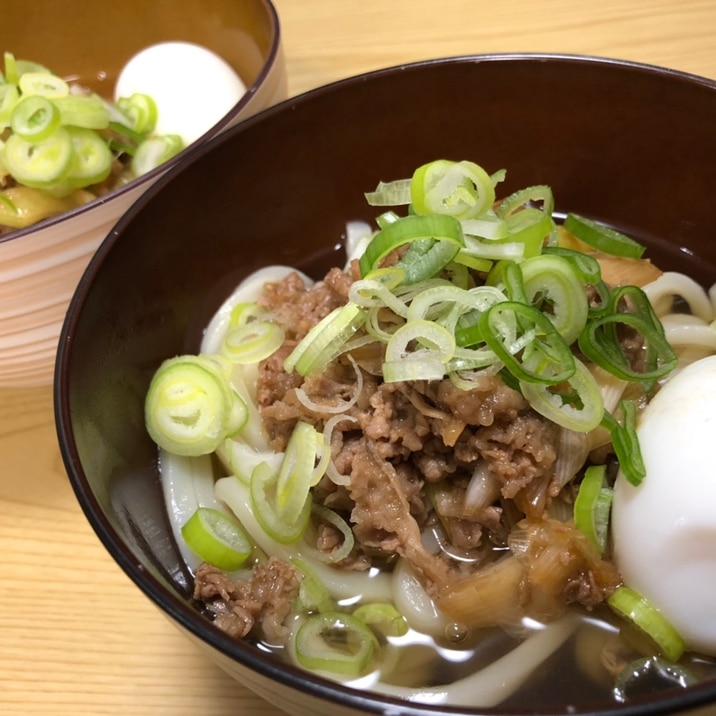 身体に優しい牛すきうどん/やる気★★★